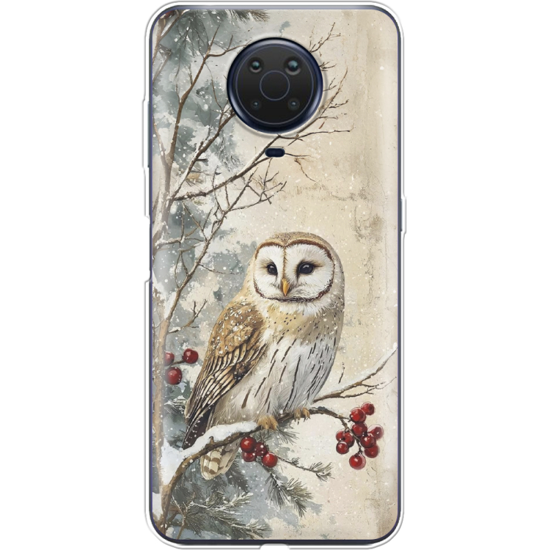 Чехол BoxFace Nokia G10 Christmas Owl