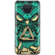 Чехол BoxFace Nokia G10 Masonic Owl