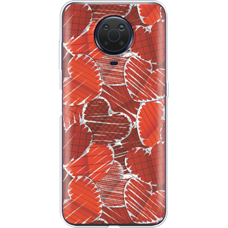 Чехол BoxFace Nokia G10 Heart Strings