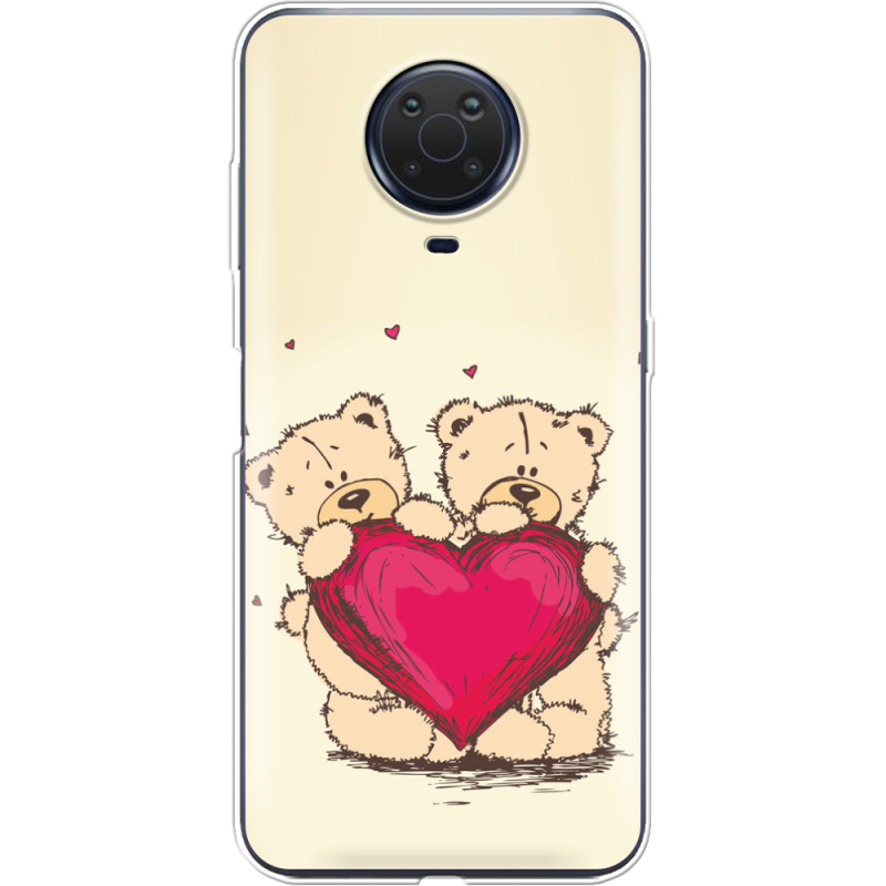 Чехол BoxFace Nokia G10 Teddy Bear Love