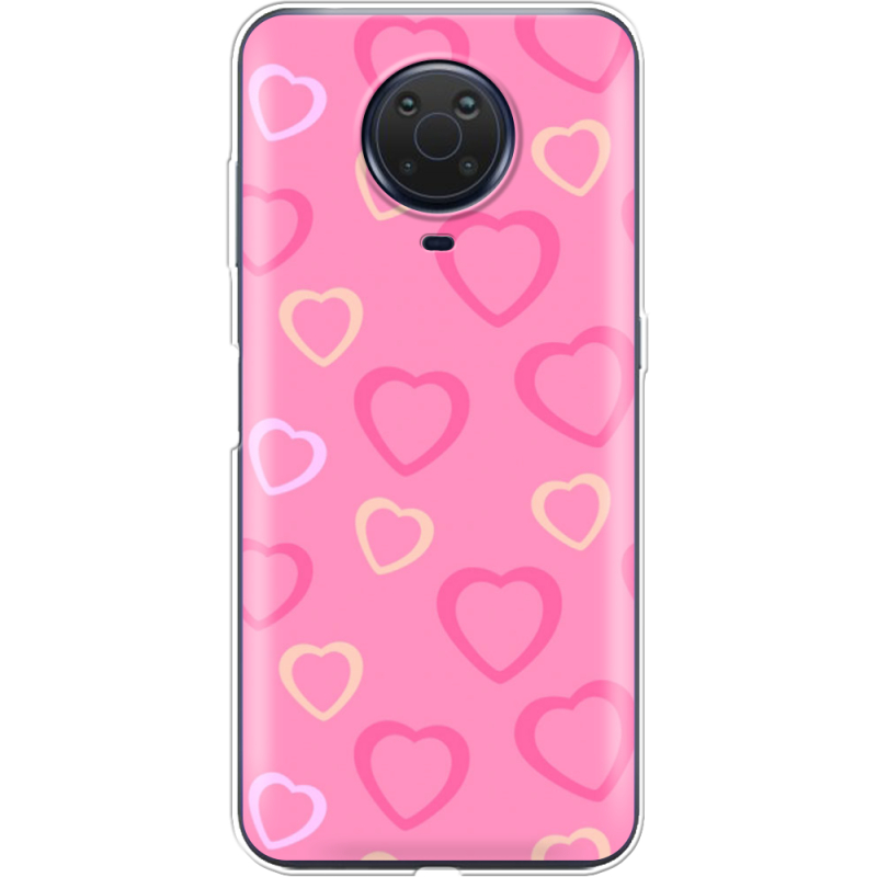 Чехол BoxFace Nokia G10 Sugar Hearts