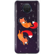 Чехол BoxFace Nokia G10 Fox-Astronauts