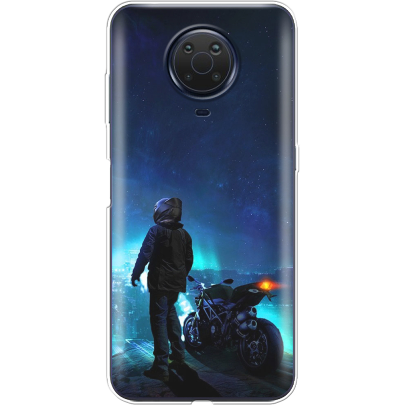 Чехол BoxFace Nokia G10 Motorcyclist