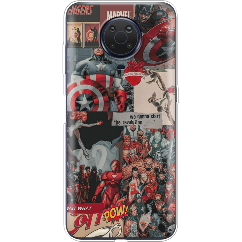 Чехол BoxFace Nokia G10 Marvel Avengers