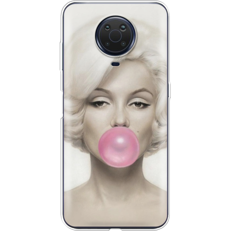 Чехол BoxFace Nokia G10 Marilyn Monroe Bubble Gum