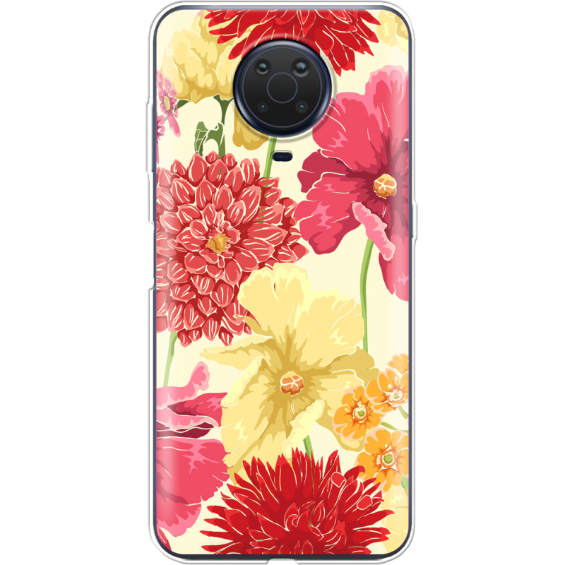 Чехол BoxFace Nokia G10 Flower Bed