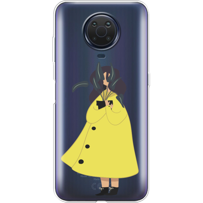 Прозрачный чехол BoxFace Nokia G10 Just a Girl