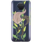 Прозрачный чехол BoxFace Nokia G10 Cute Mermaid