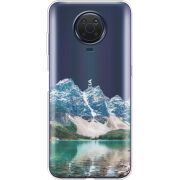 Прозрачный чехол BoxFace Nokia G10 Blue Mountain