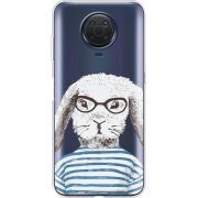 Прозрачный чехол BoxFace Nokia G10 MR. Rabbit