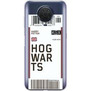 Прозрачный чехол BoxFace Nokia G10 Ticket Hogwarts