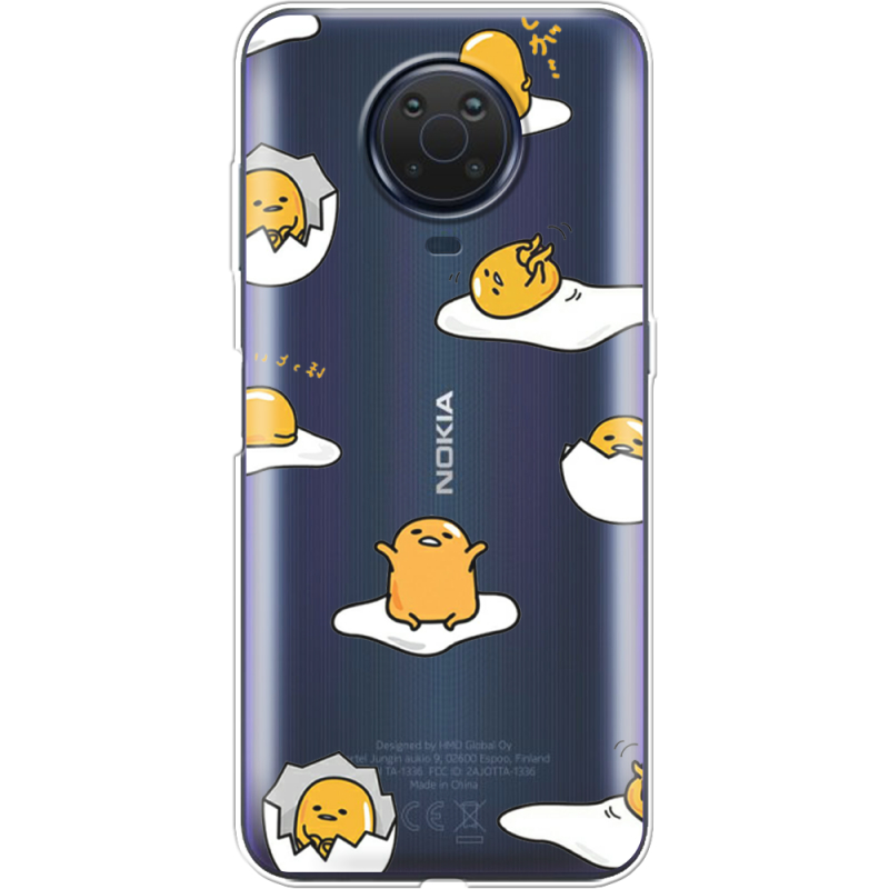 Прозрачный чехол BoxFace Nokia G10 Gudetama