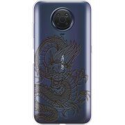 Прозрачный чехол BoxFace Nokia G10 Chinese Dragon