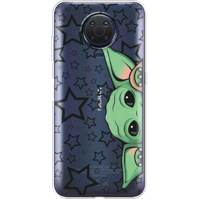 Прозрачный чехол BoxFace Nokia G10 Baby Yoda