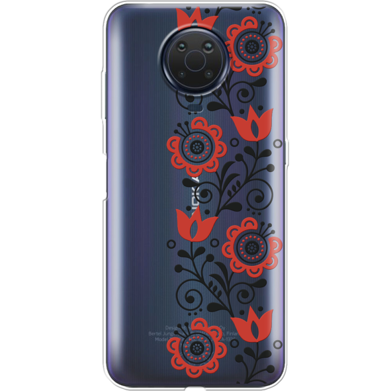 Прозрачный чехол BoxFace Nokia G10 Ethno Ornament