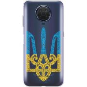 Прозрачный чехол BoxFace Nokia G10 Gold Trident