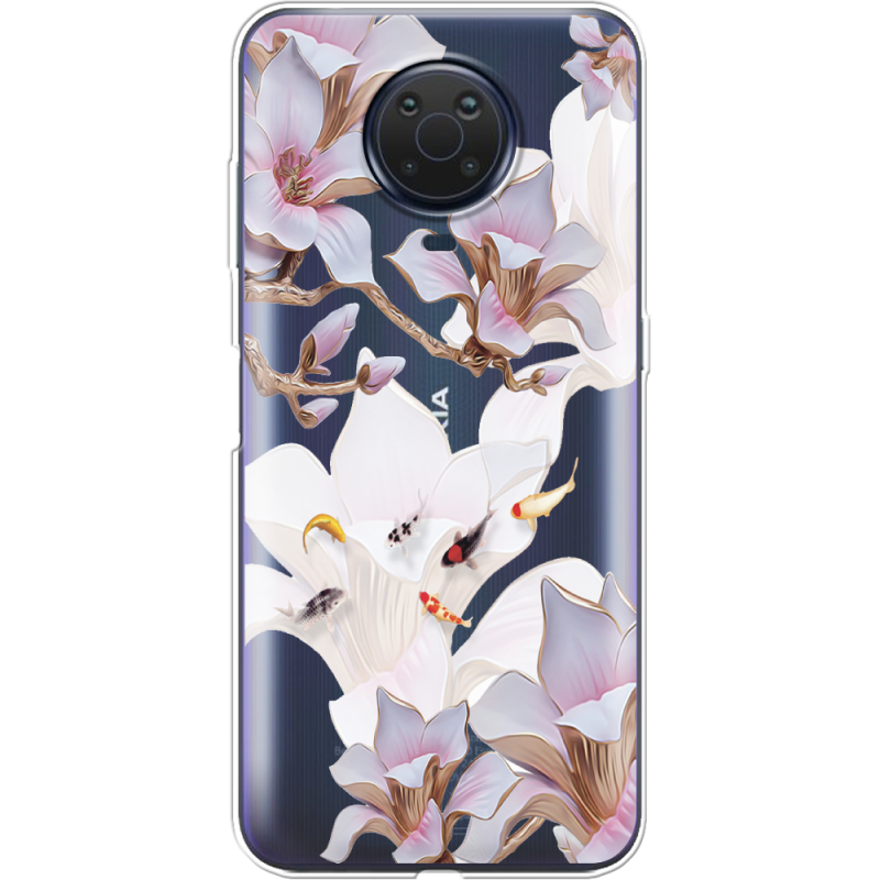 Прозрачный чехол BoxFace Nokia G10 Chinese Magnolia