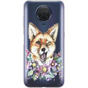 Прозрачный чехол BoxFace Nokia G10 Winking Fox