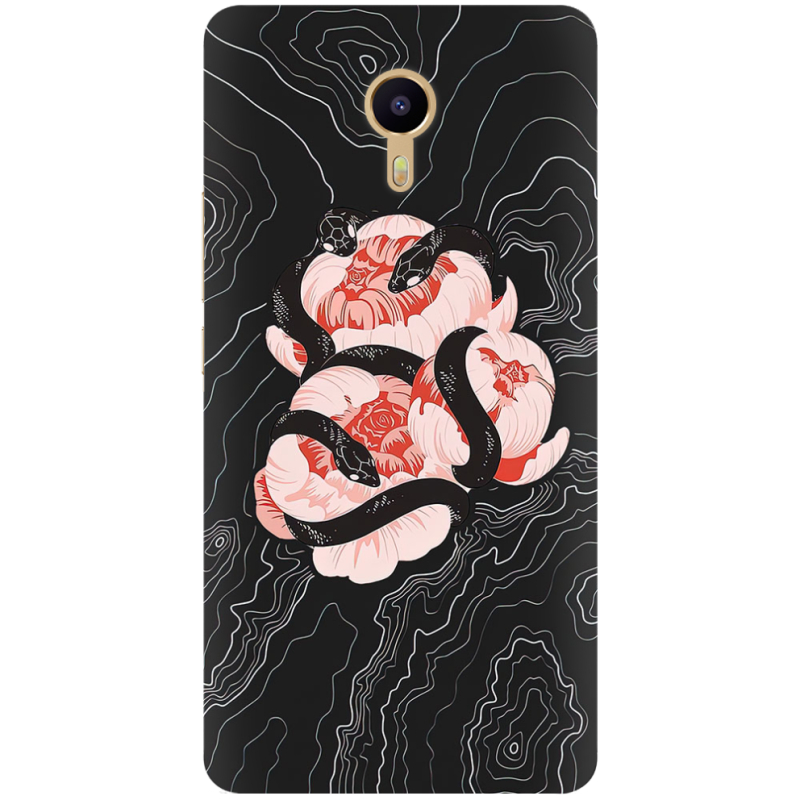 Чехол Uprint Meizu M3 Max Snake Rose