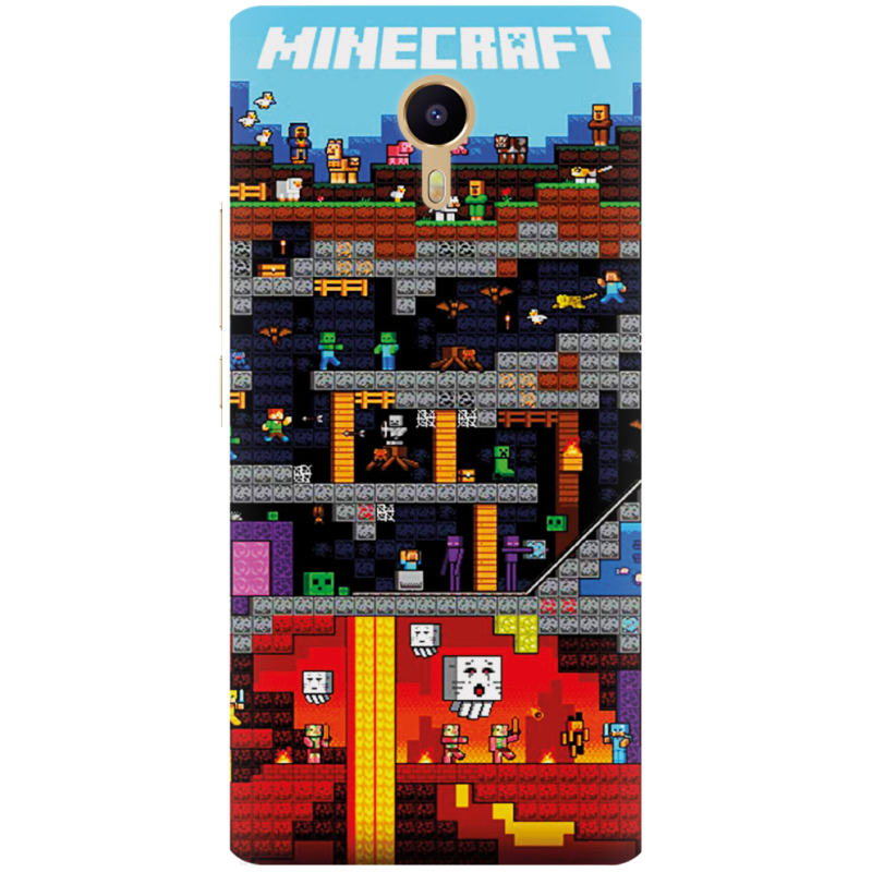 Чехол Uprint Meizu M3 Max Minecraft Lode Runner