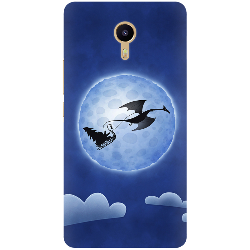 Чехол Uprint Meizu M3 Max Christmas Dragon