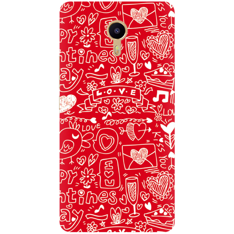 Чехол Uprint Meizu M3 Max Happy Valentines
