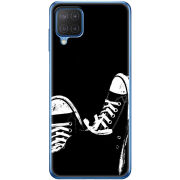 Чехол BoxFace Samsung M127 Galaxy M12 Black Sneakers