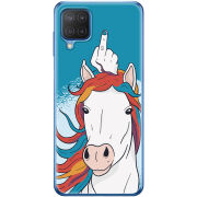 Чехол BoxFace Samsung M127 Galaxy M12 Fuck Unicorn