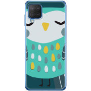 Чехол BoxFace Samsung M127 Galaxy M12 Green Owl