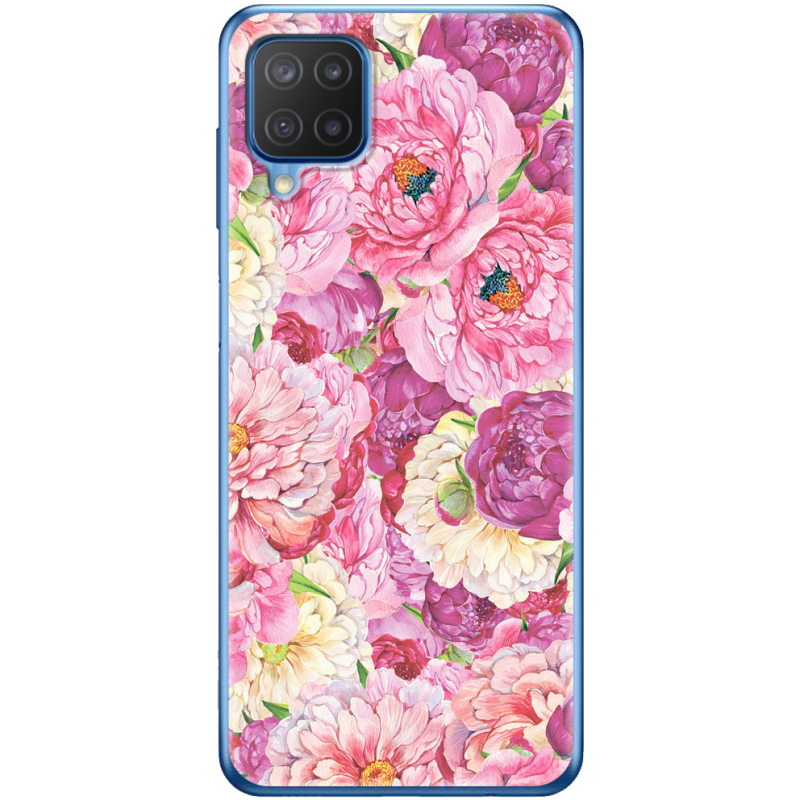 Чехол BoxFace Samsung M127 Galaxy M12 Pink Peonies