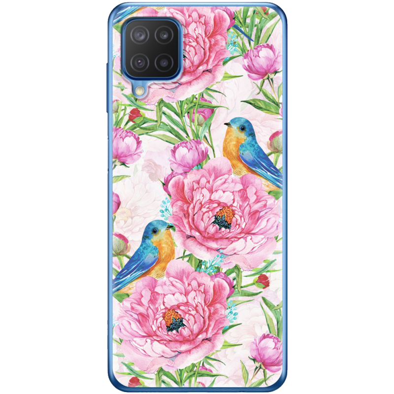 Чехол BoxFace Samsung M127 Galaxy M12 Birds and Flowers
