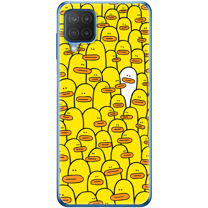 Чехол BoxFace Samsung M127 Galaxy M12 Yellow Ducklings