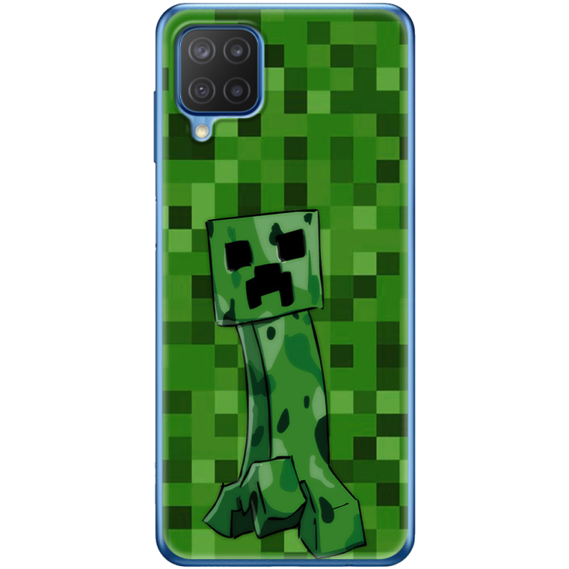 Чехол BoxFace Samsung M127 Galaxy M12 Minecraft Creeper