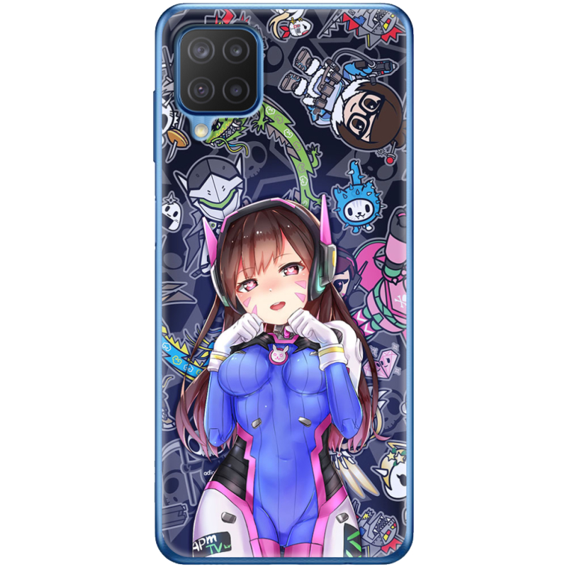 Чехол BoxFace Samsung M127 Galaxy M12 Overwatch D.VA