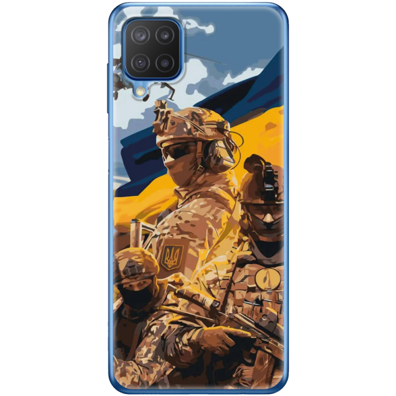 Чехол BoxFace Samsung M127 Galaxy M12 Воїни ЗСУ