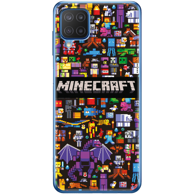 Чехол BoxFace Samsung M127 Galaxy M12 Minecraft Mobbery