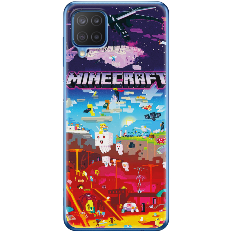 Чехол BoxFace Samsung M127 Galaxy M12 Minecraft World Beyond