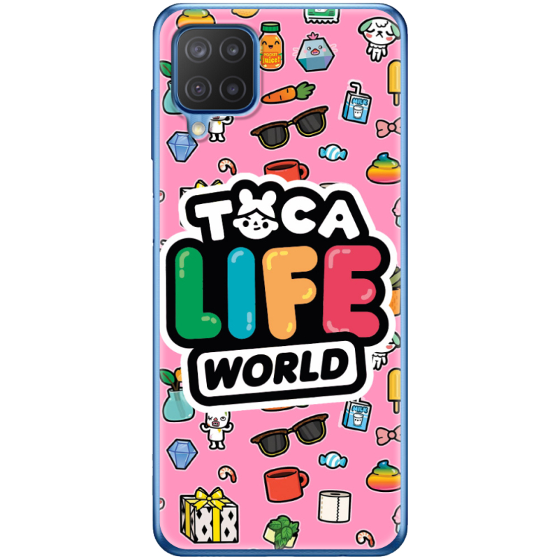 Чехол BoxFace Samsung M127 Galaxy M12 Toca Boca Life World