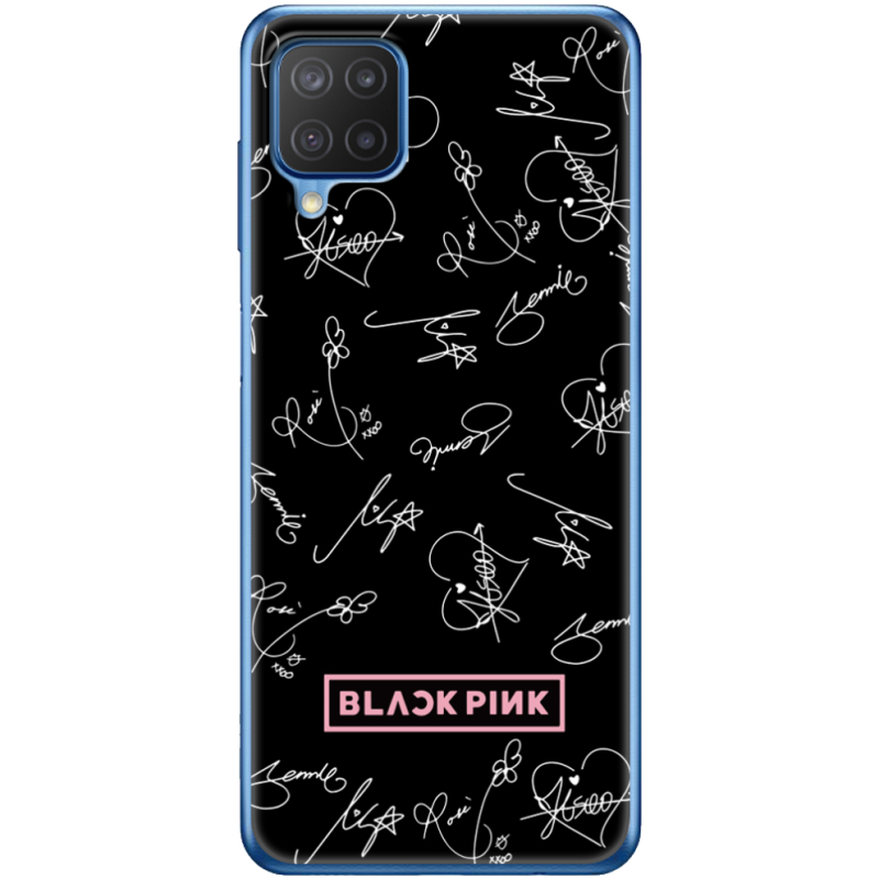 Чехол BoxFace Samsung M127 Galaxy M12 Blackpink автограф