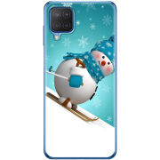 Чехол BoxFace Samsung M127 Galaxy M12 Skier Snowman