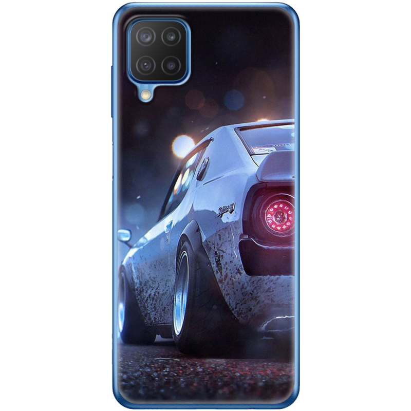 Чехол BoxFace Samsung M127 Galaxy M12 Silver Car