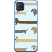 Чехол BoxFace Samsung M127 Galaxy M12 Dachshund