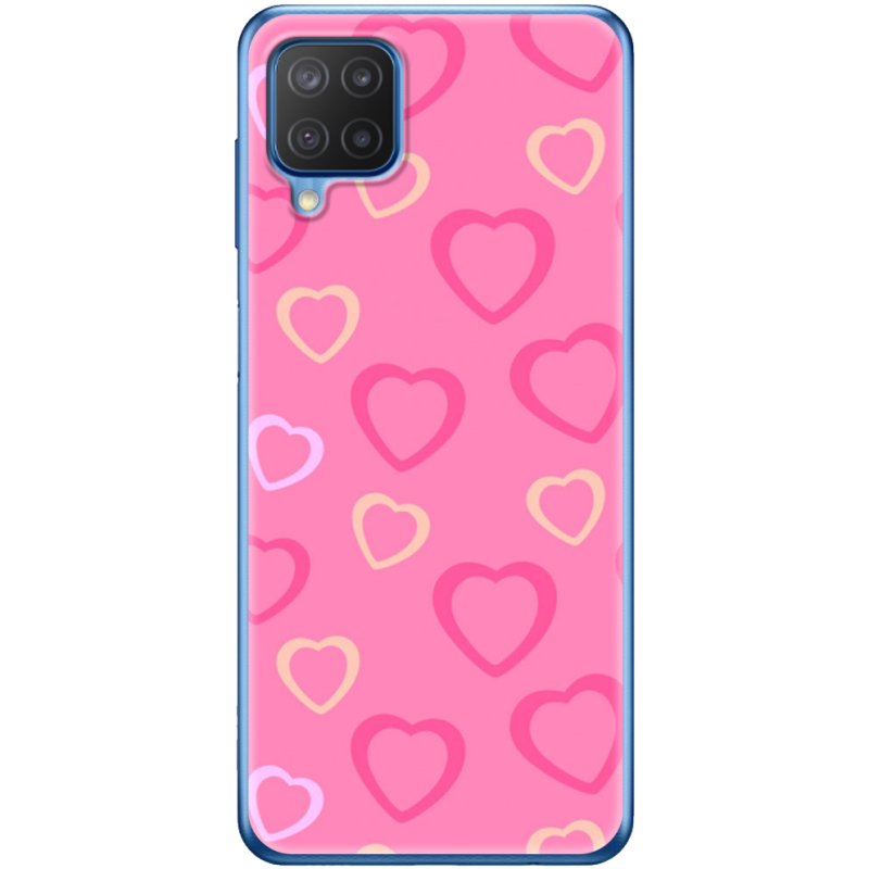 Чехол BoxFace Samsung M127 Galaxy M12 Sugar Hearts