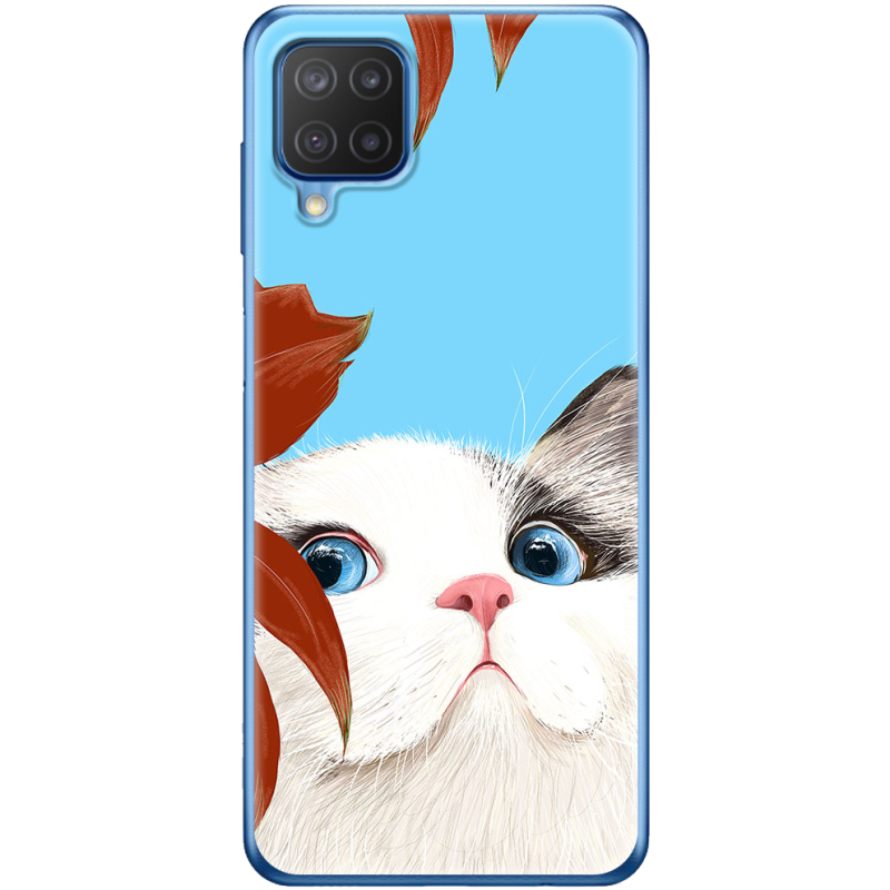 Чехол BoxFace Samsung M127 Galaxy M12 Wondering Cat