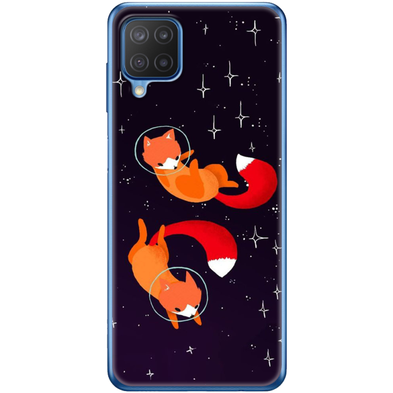 Чехол BoxFace Samsung M127 Galaxy M12 Fox-Astronauts