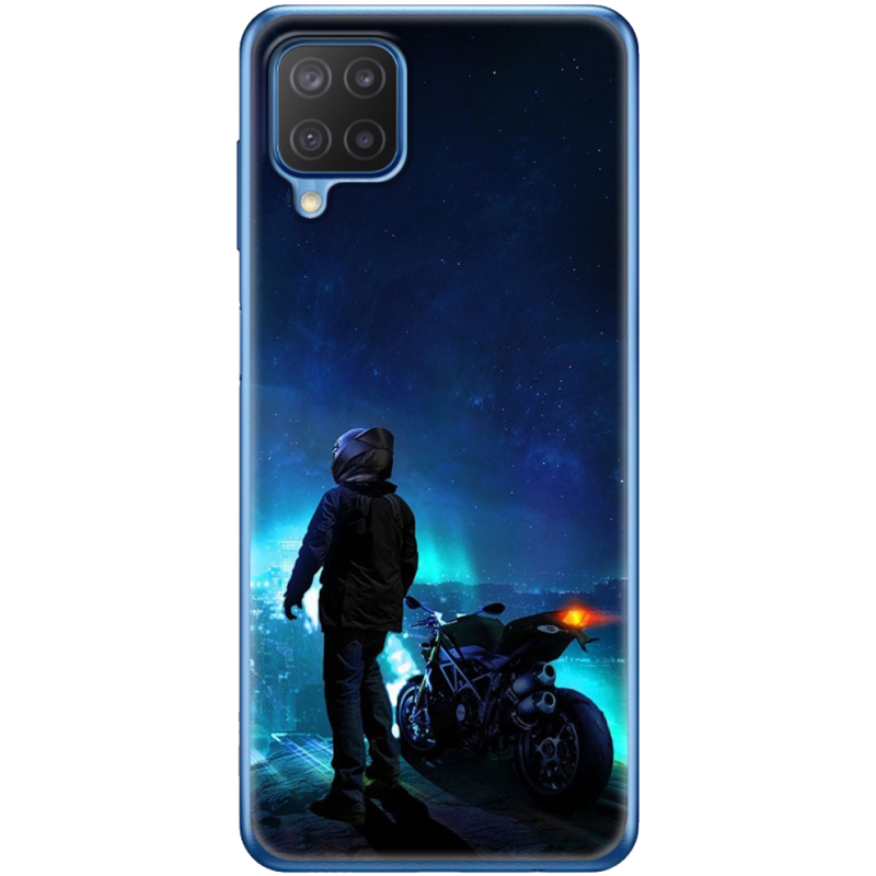 Чехол BoxFace Samsung M127 Galaxy M12 Motorcyclist