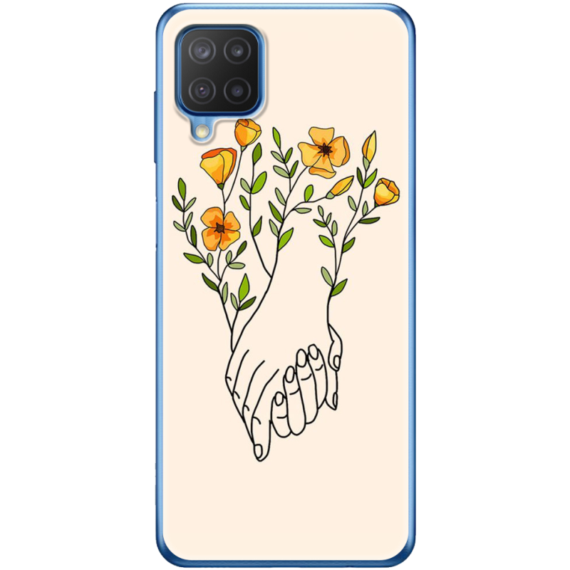 Чехол BoxFace Samsung M127 Galaxy M12 Flower Hands