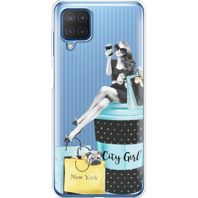 Прозрачный чехол BoxFace Samsung M127 Galaxy M12 City Girl