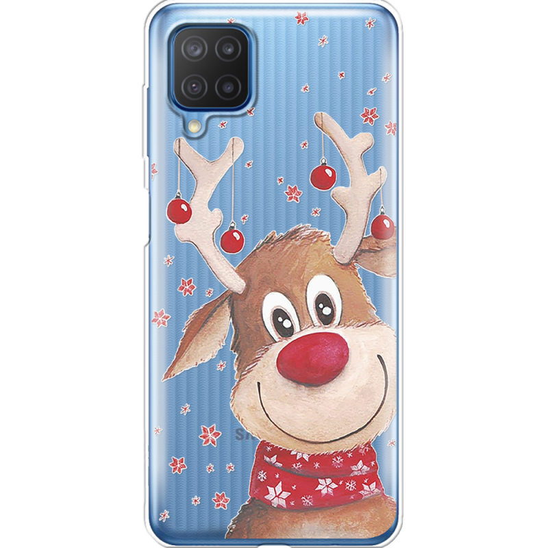 Прозрачный чехол BoxFace Samsung M127 Galaxy M12 Winter Deer