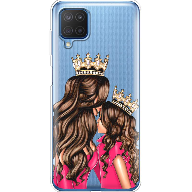 Прозрачный чехол BoxFace Samsung M127 Galaxy M12 Queen and Princess